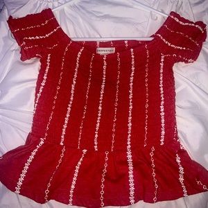 Aeropostale Off the Shoulder Top